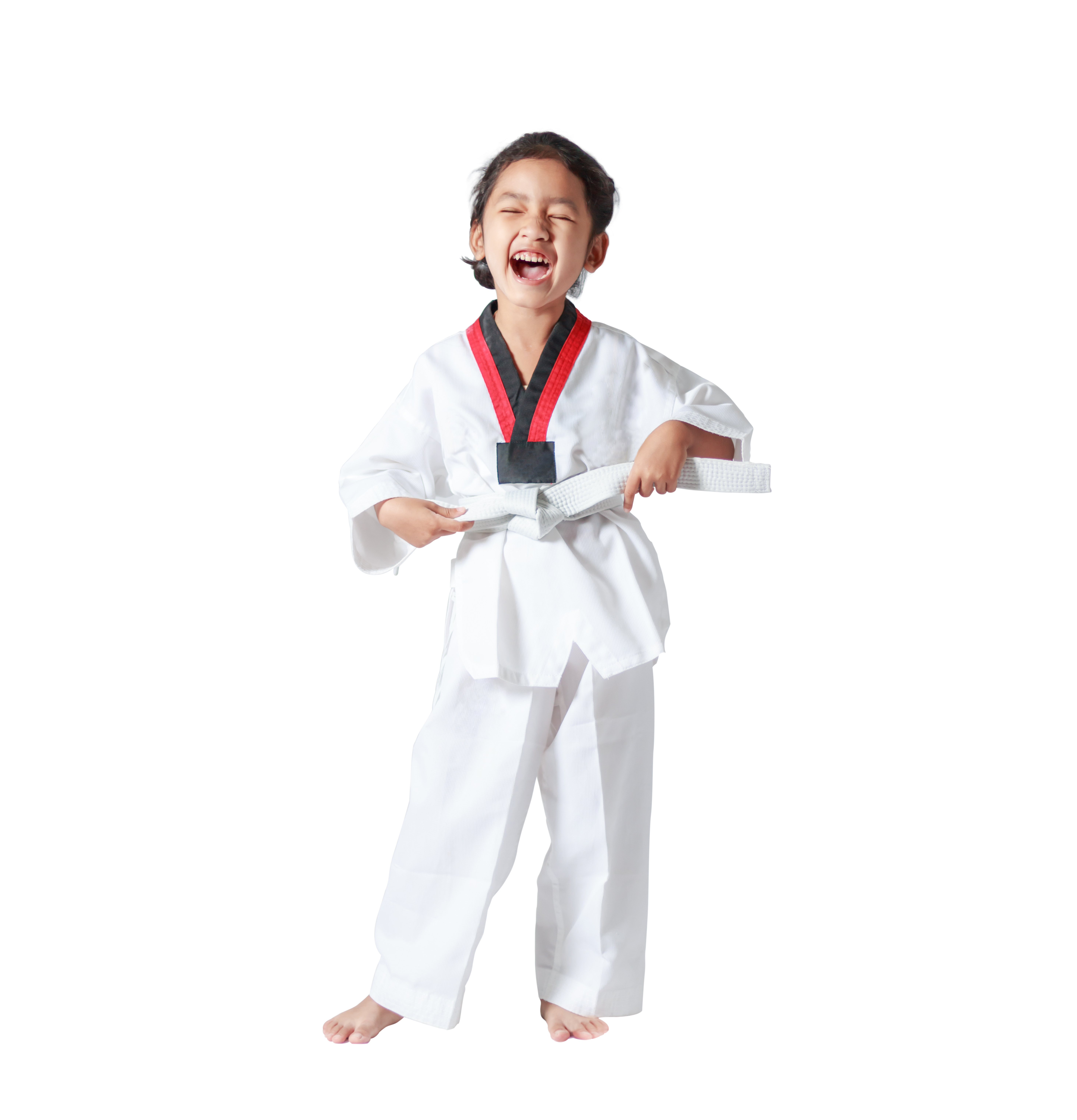 Children developing discipline and respect