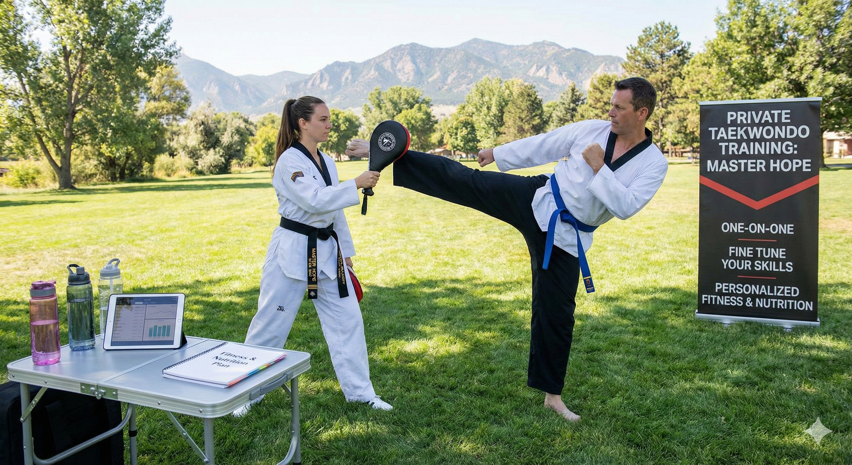 Master Hope providing personalized instruction