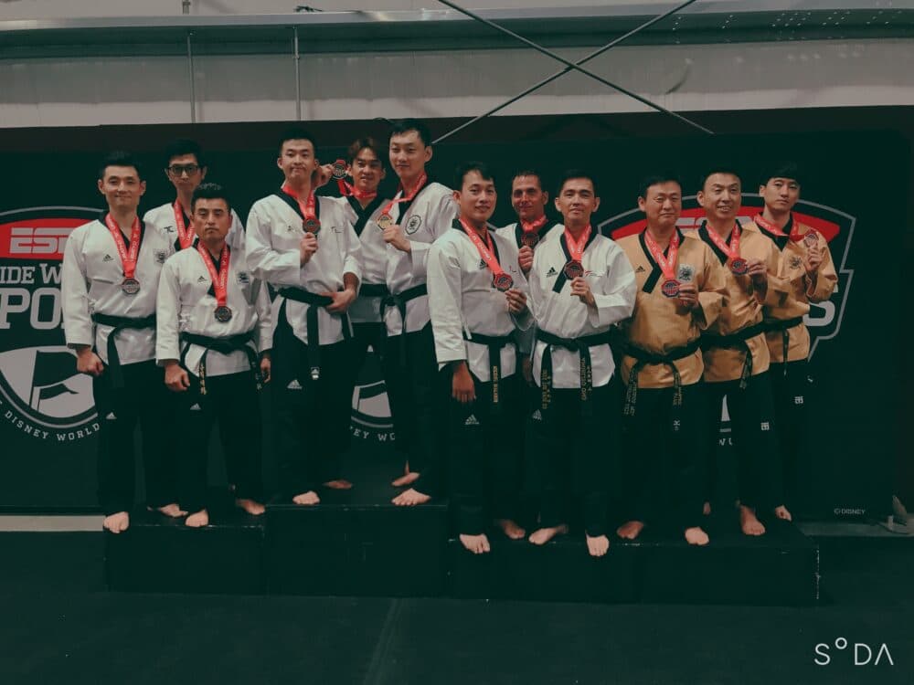 Ahn's Taekwondo competition