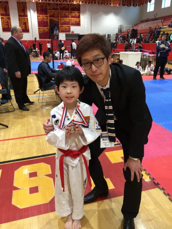 Ahn's Taekwondo competition