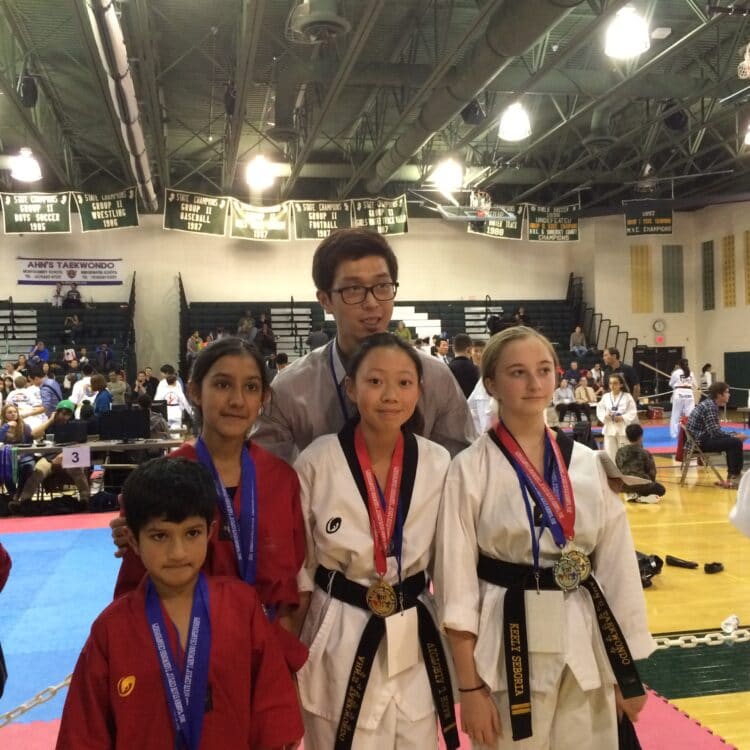 Ahn's Taekwondo competition