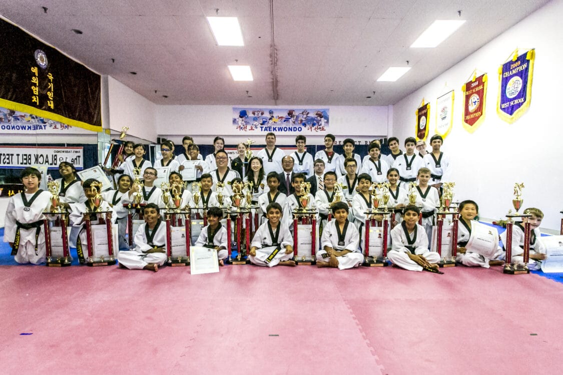 Ahn's Taekwondo competition