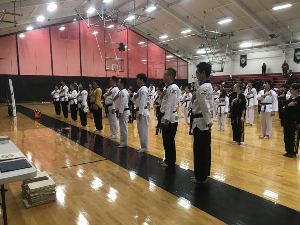 Ahn's Taekwondo competition