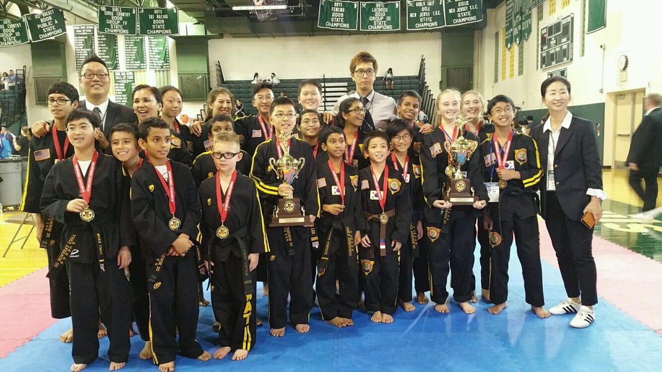 Ahn's Taekwondo competition