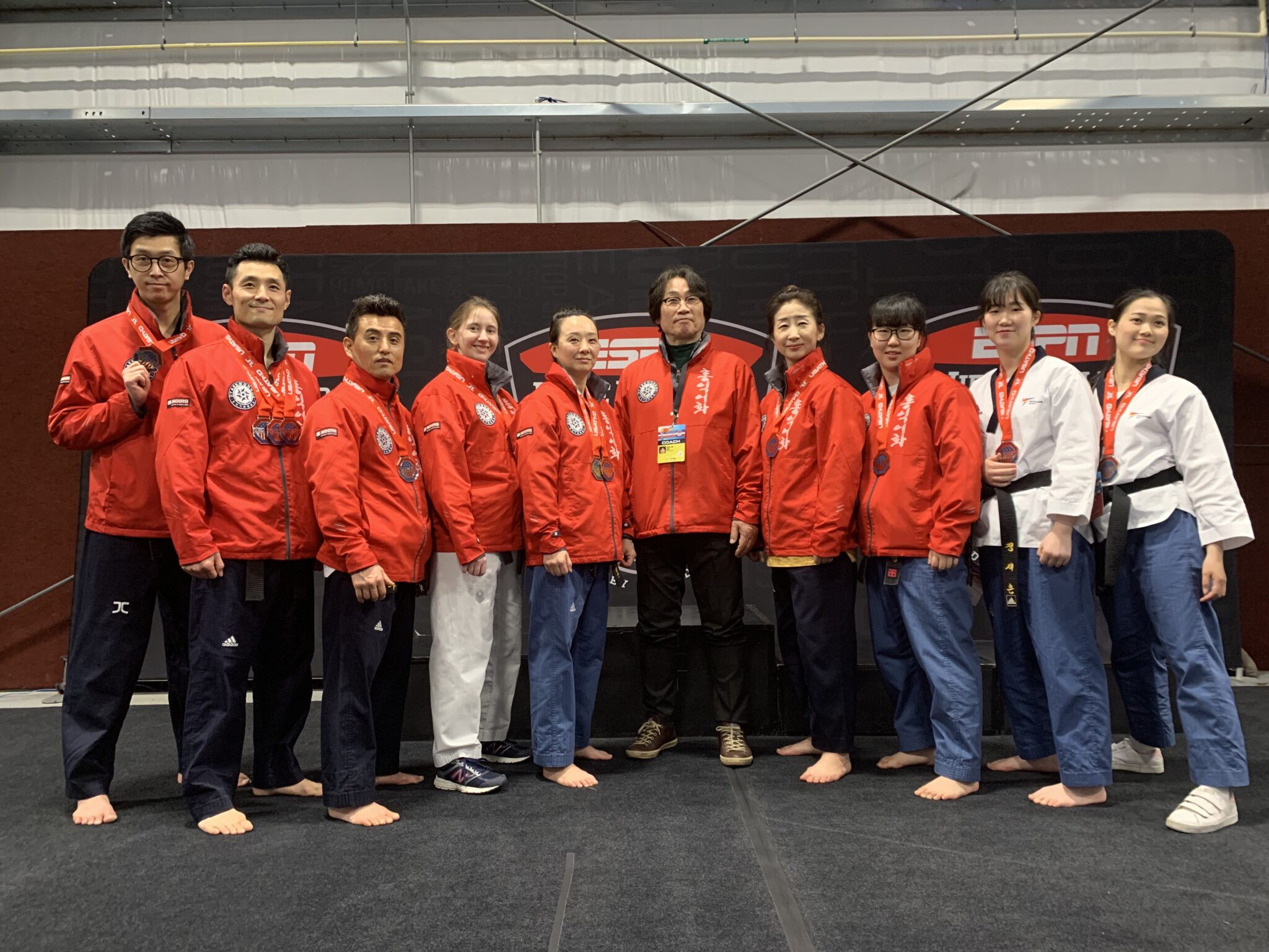 Ahn's Taekwondo competition