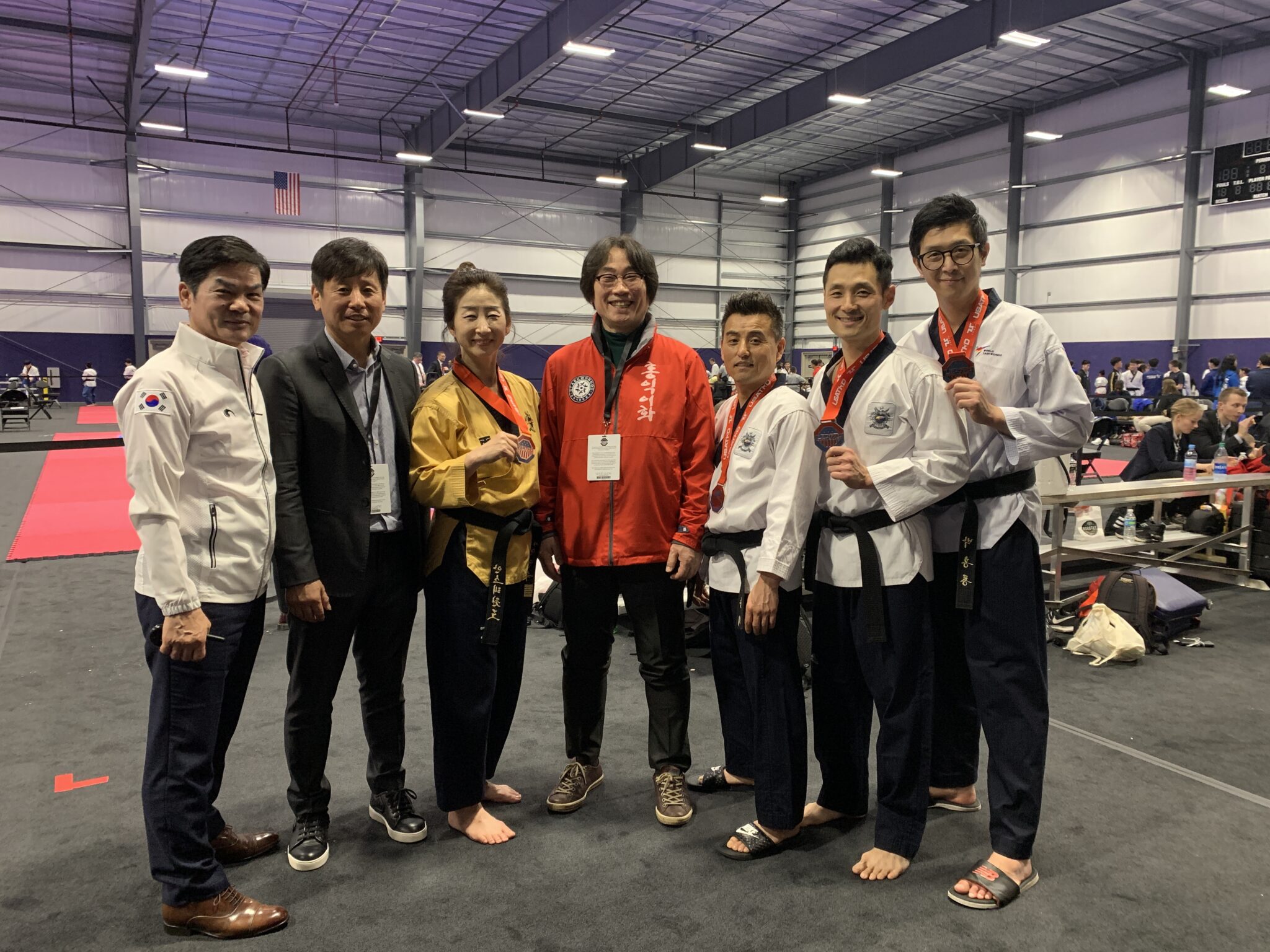 Ahn's Taekwondo competition