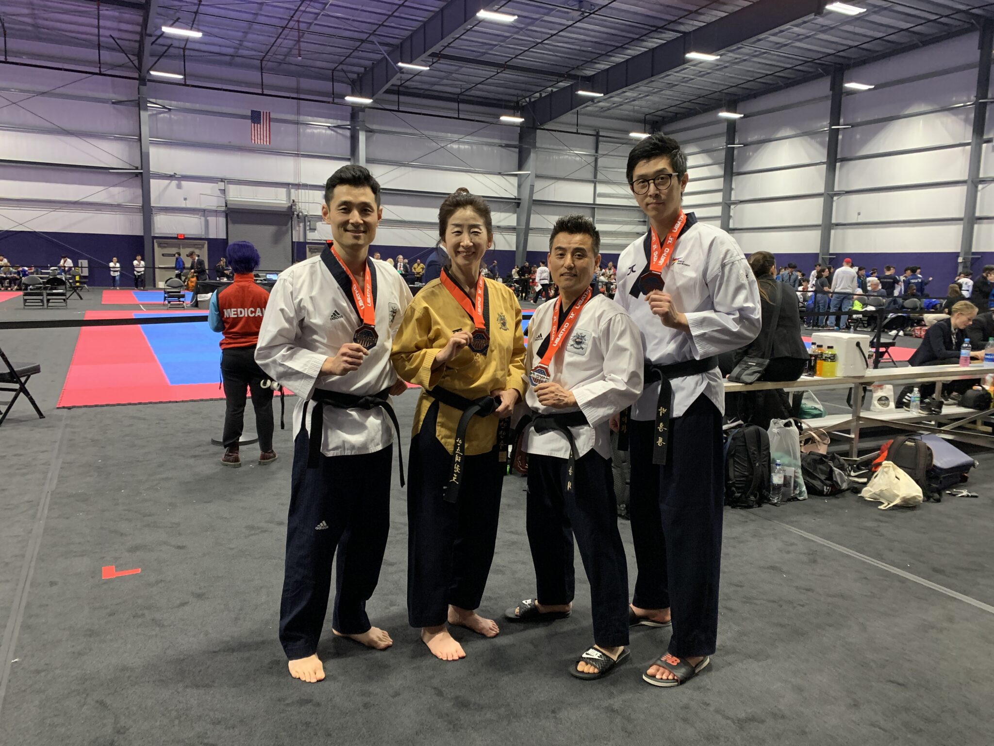 Ahn's Taekwondo competition
