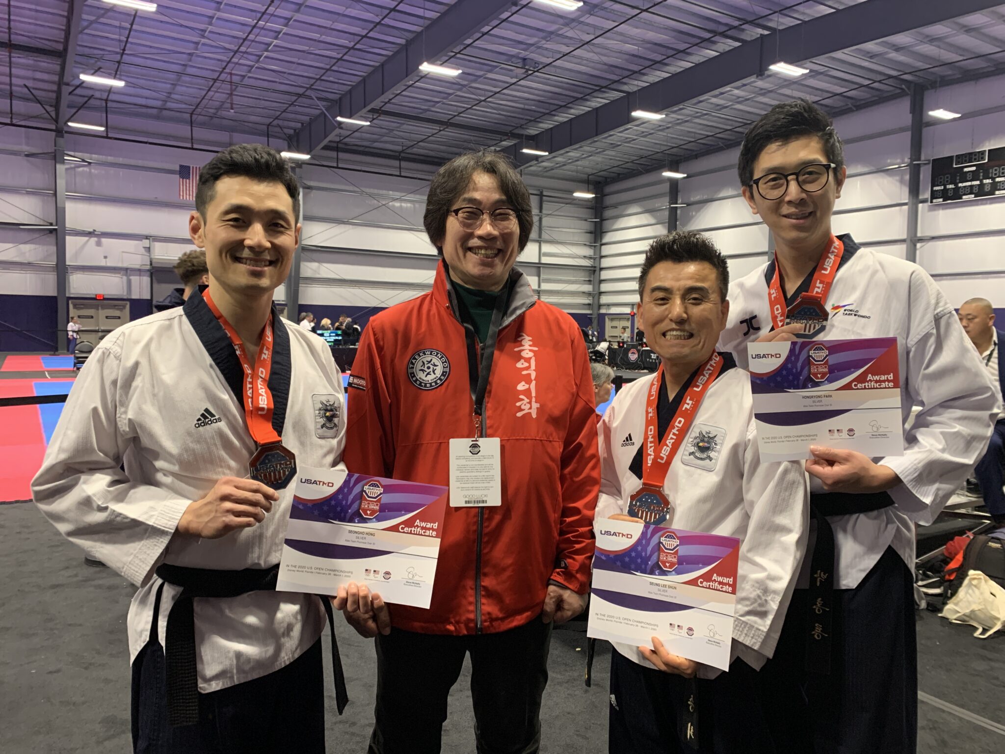Ahn's Taekwondo competition