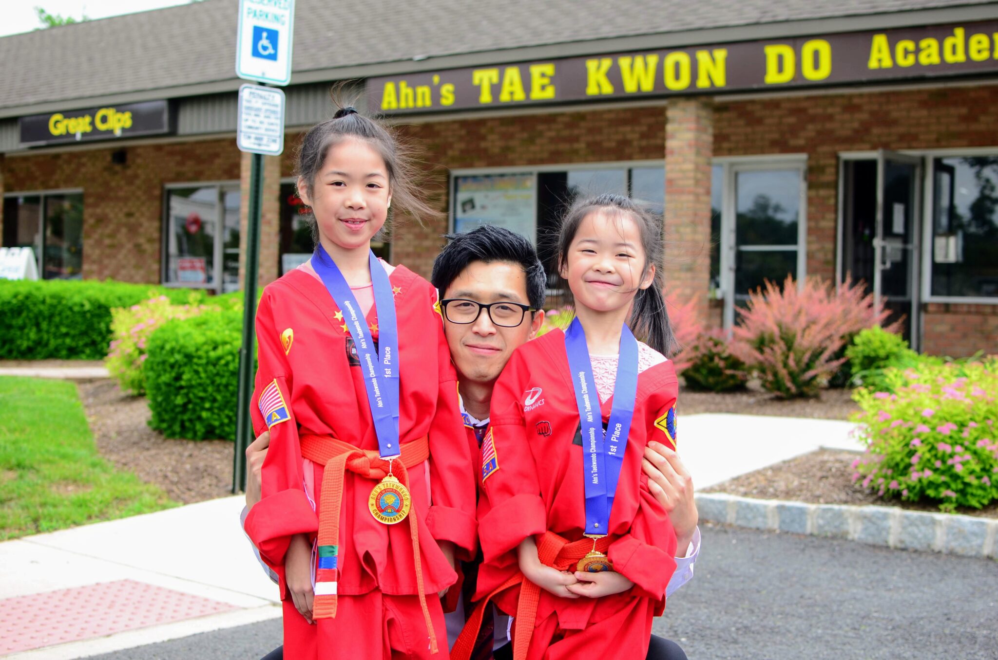 Ahn's Taekwondo competition