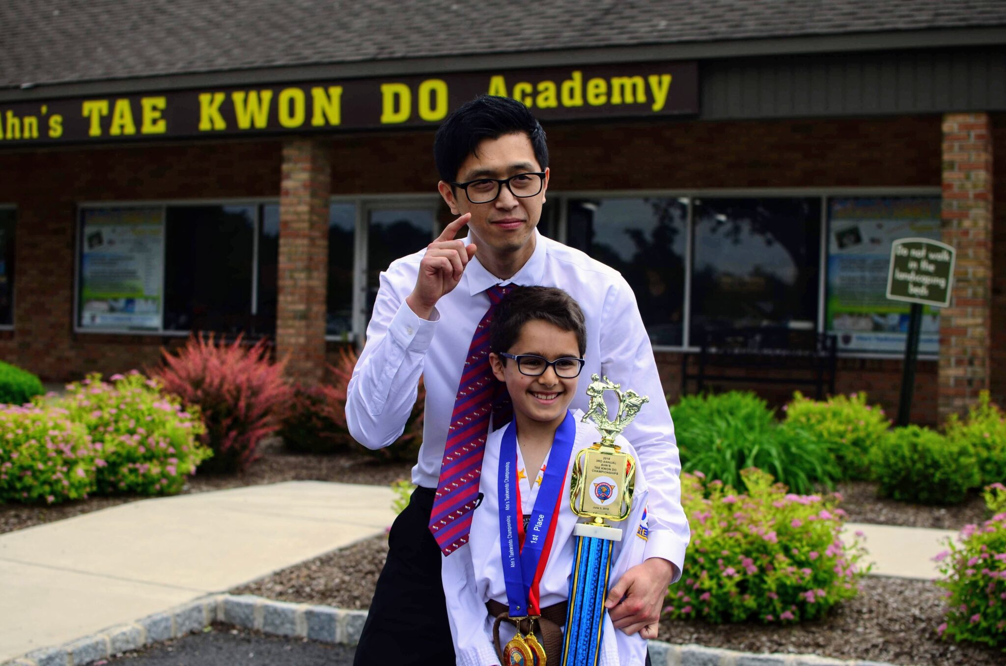 Ahn's Taekwondo competition