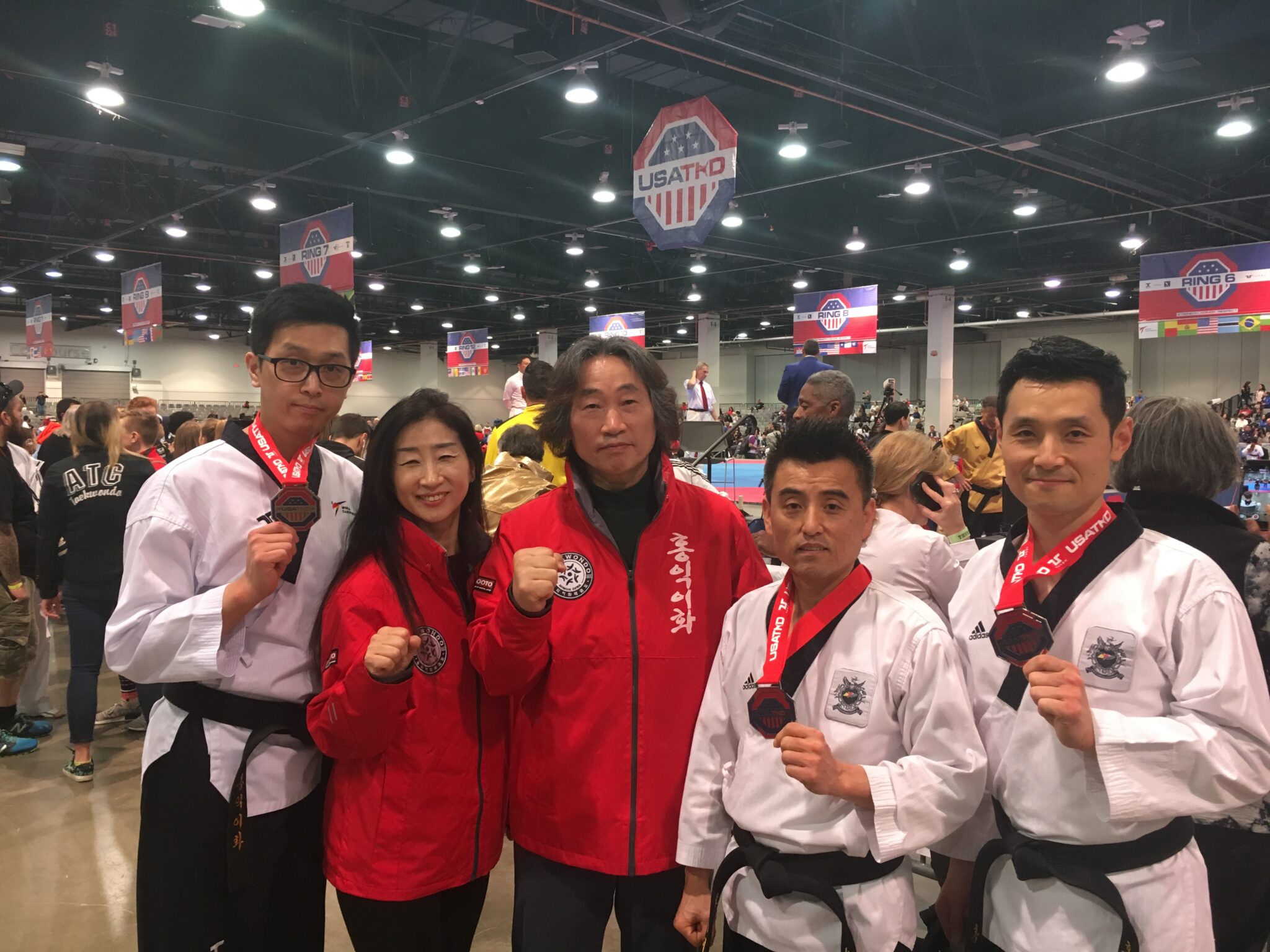 Ahn's Taekwondo competition
