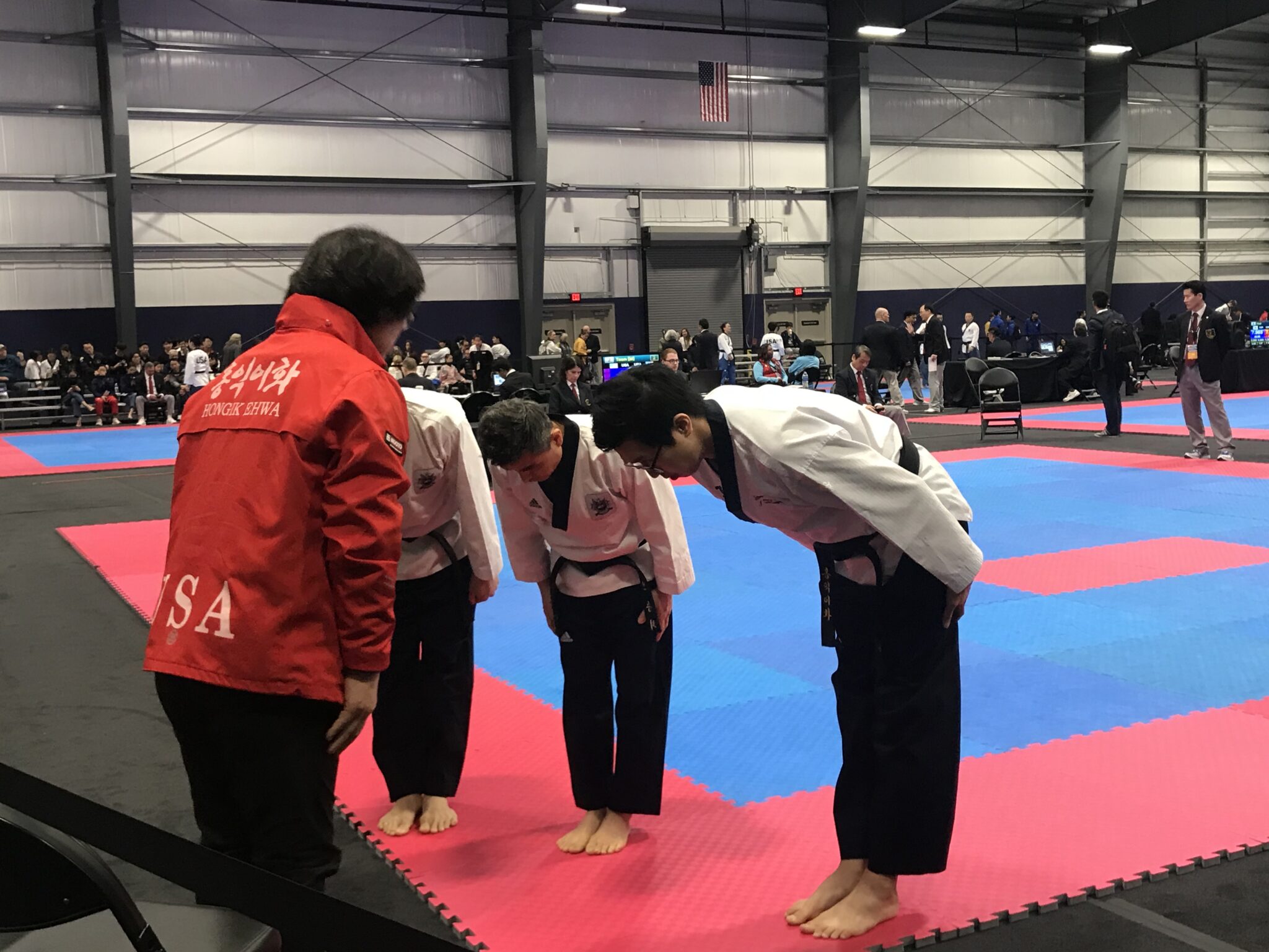 Ahn's Taekwondo competition