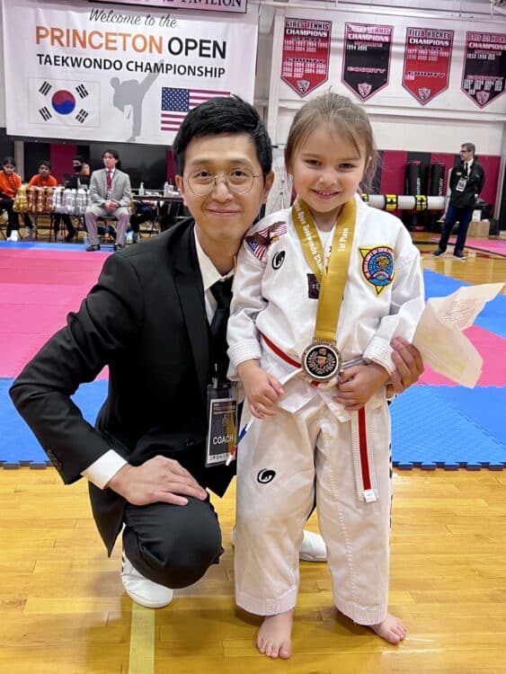Ahn's Taekwondo competition