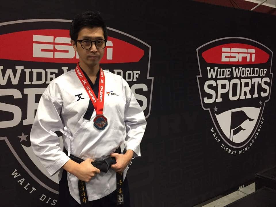 Ahn's Taekwondo competition