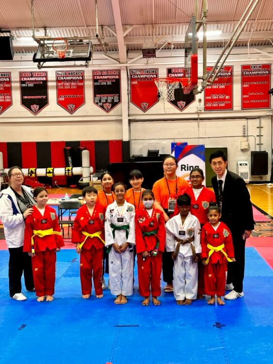 Ahn's Taekwondo competition