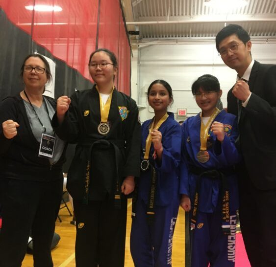 Ahn's Taekwondo competition