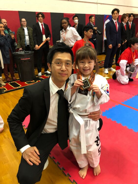 Ahn's Taekwondo competition