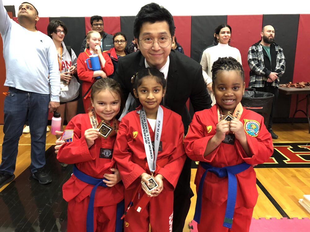 Ahn's Taekwondo competition