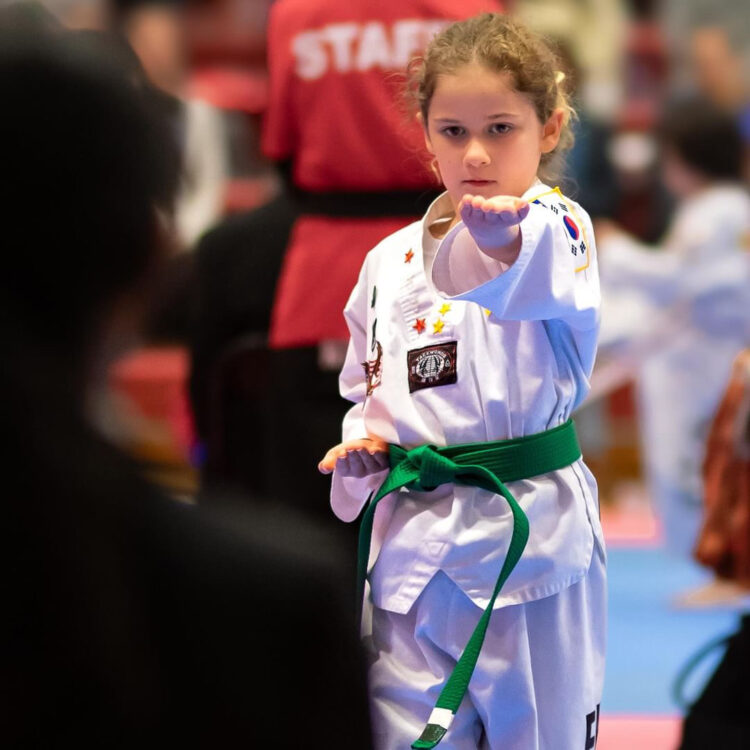 Ahn's Taekwondo competition