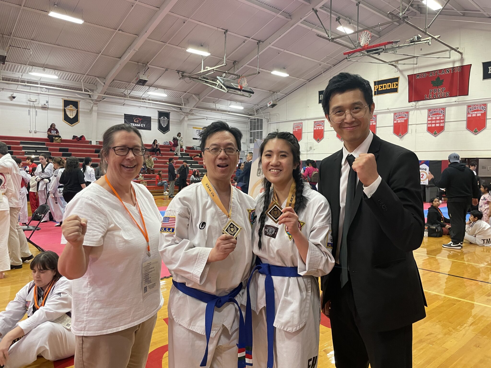 Ahn's Taekwondo competition