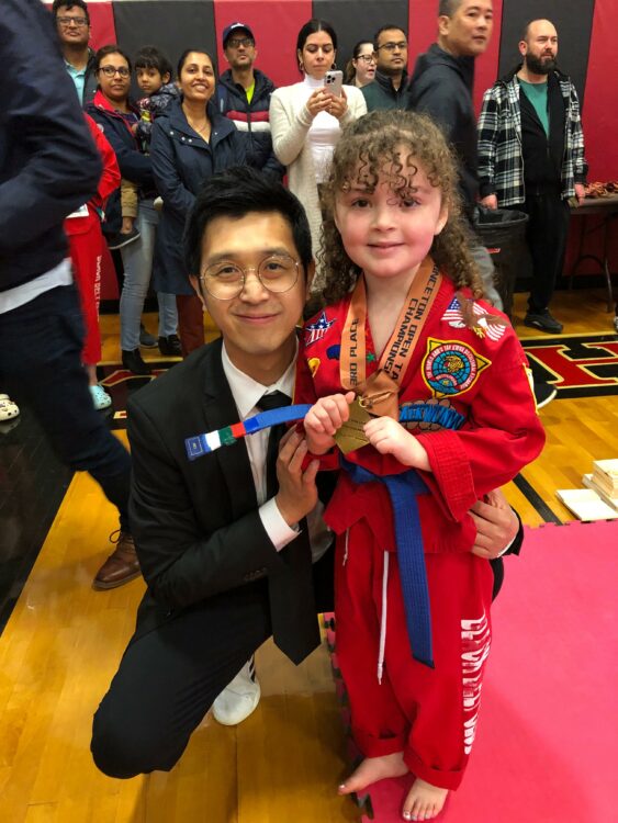 Ahn's Taekwondo competition