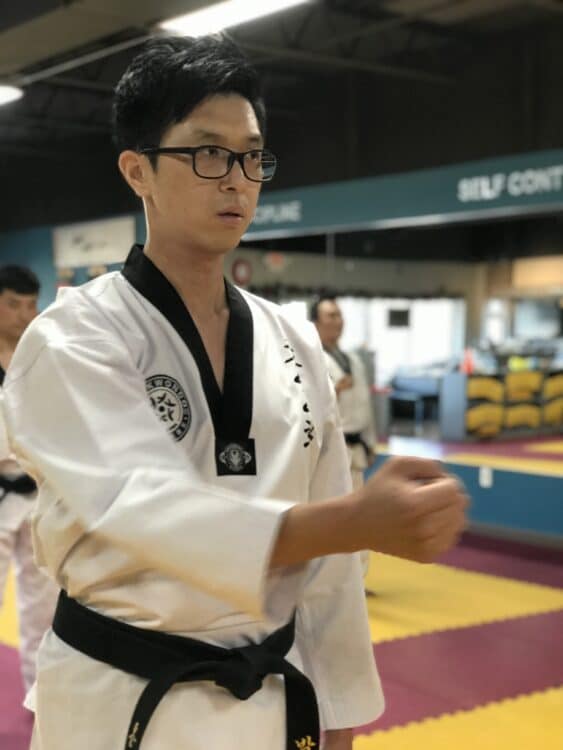 Ahn's Taekwondo competition