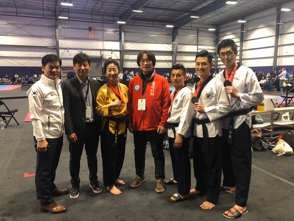 Ahn's Taekwondo competition