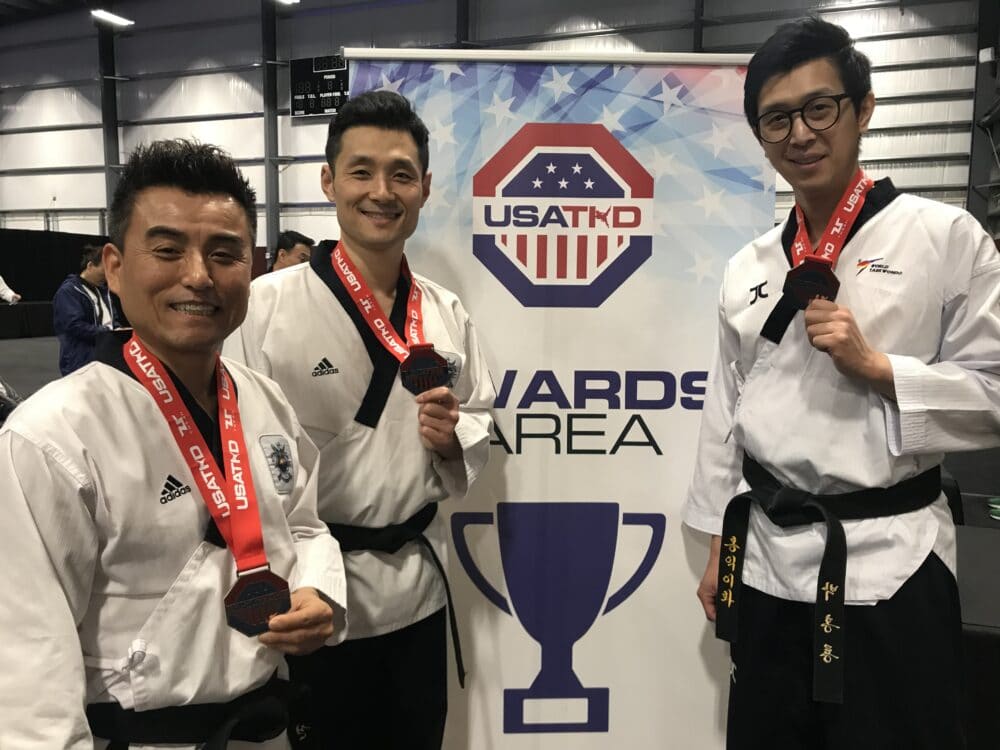 Ahn's Taekwondo competition