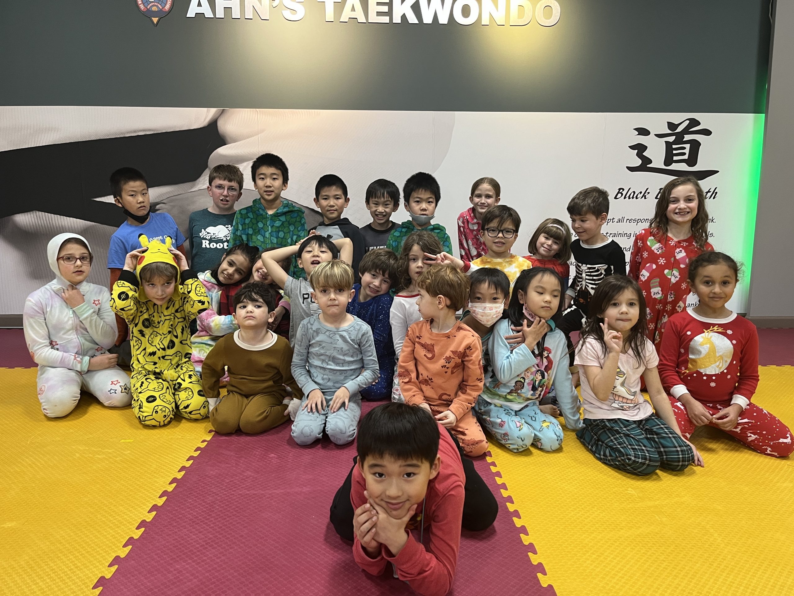 Kids birthday party at Ahn's Taekwondo