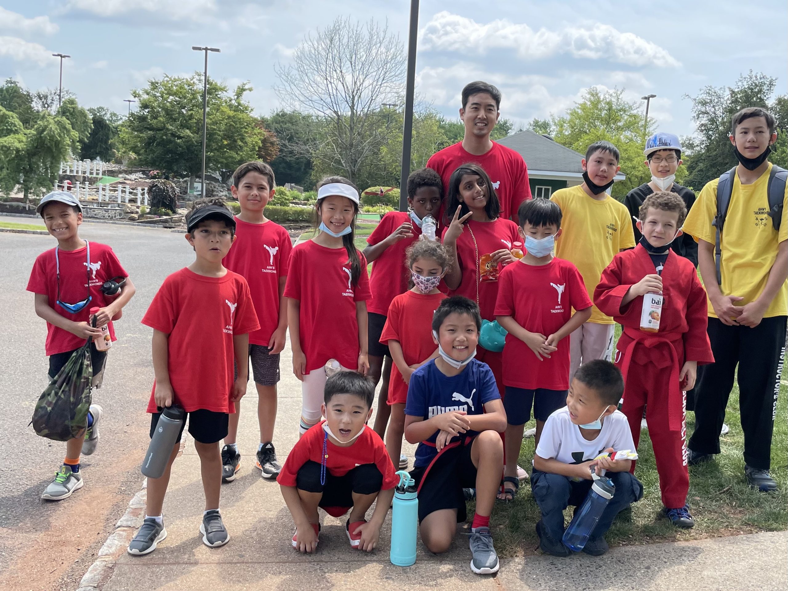 Ahn's Taekwondo summer camp field trip