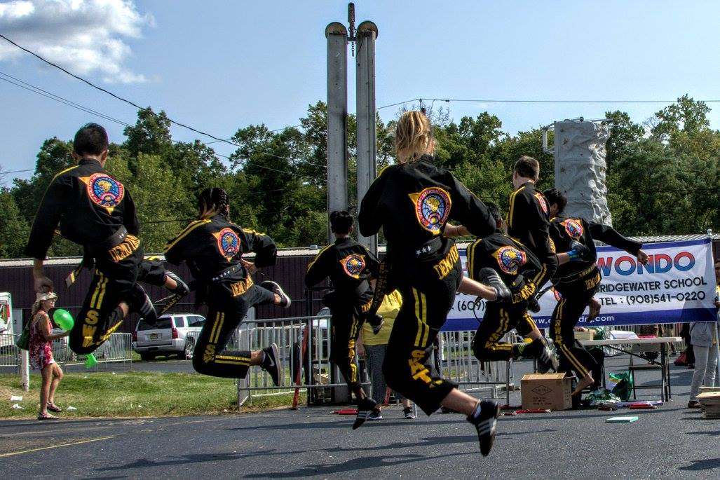 Demo Team performing at Ahn's Taekwondo