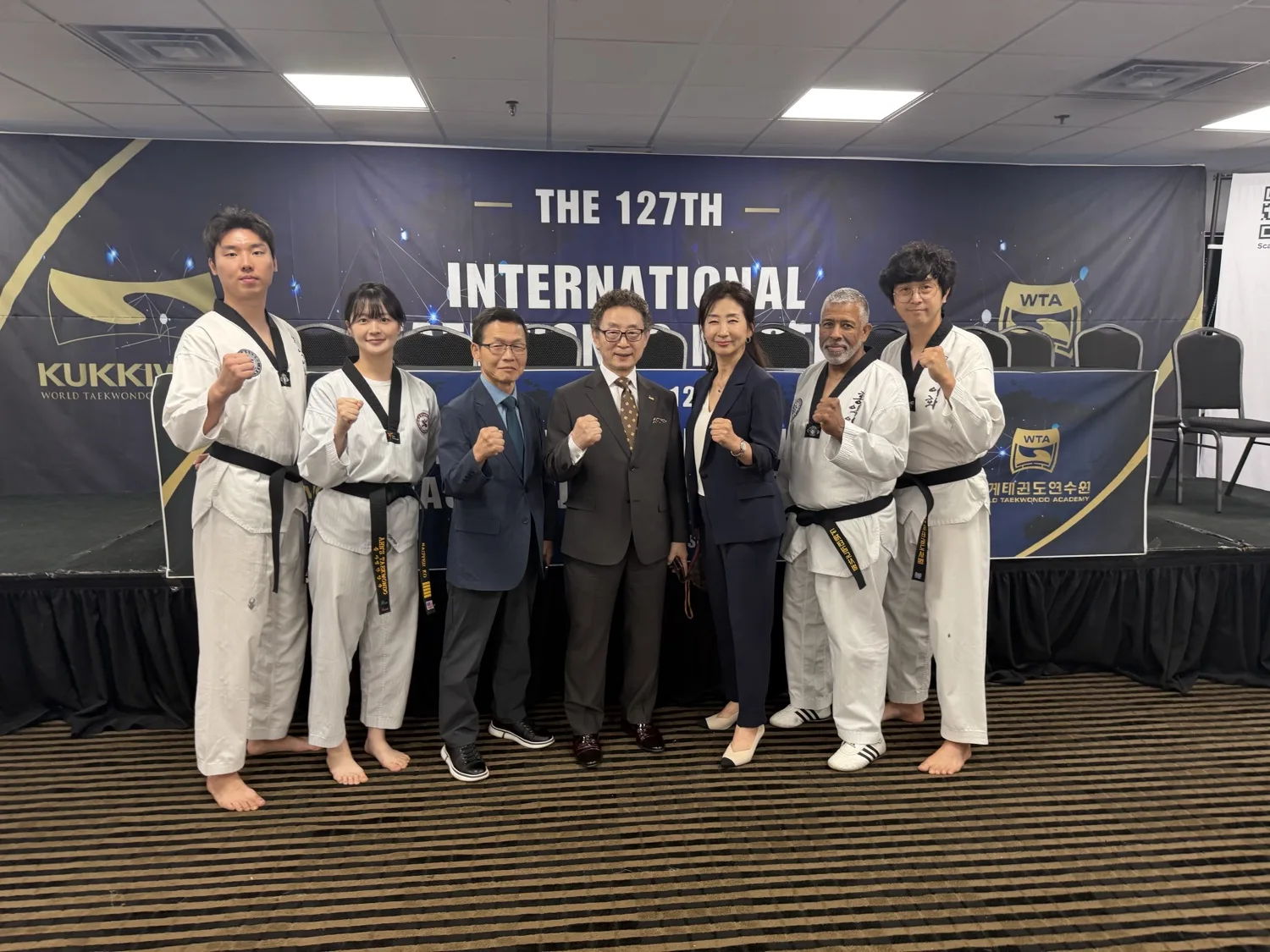 Taekwondo Master Teaching Students
