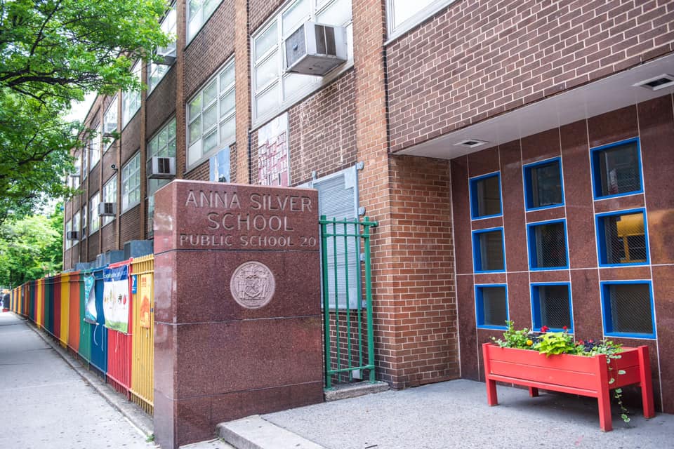 P.S. 020 Anna Silver School entrance
