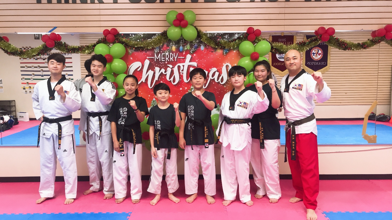Holiday celebration at Dae Han Taekwondo