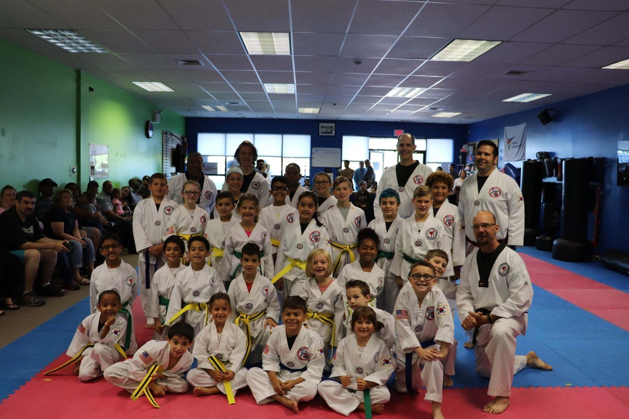 Students and instructors together at Cuascut’s Academy in Lancaster
