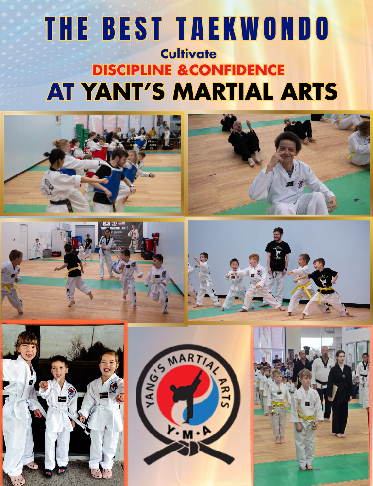 Families bonding through martial arts