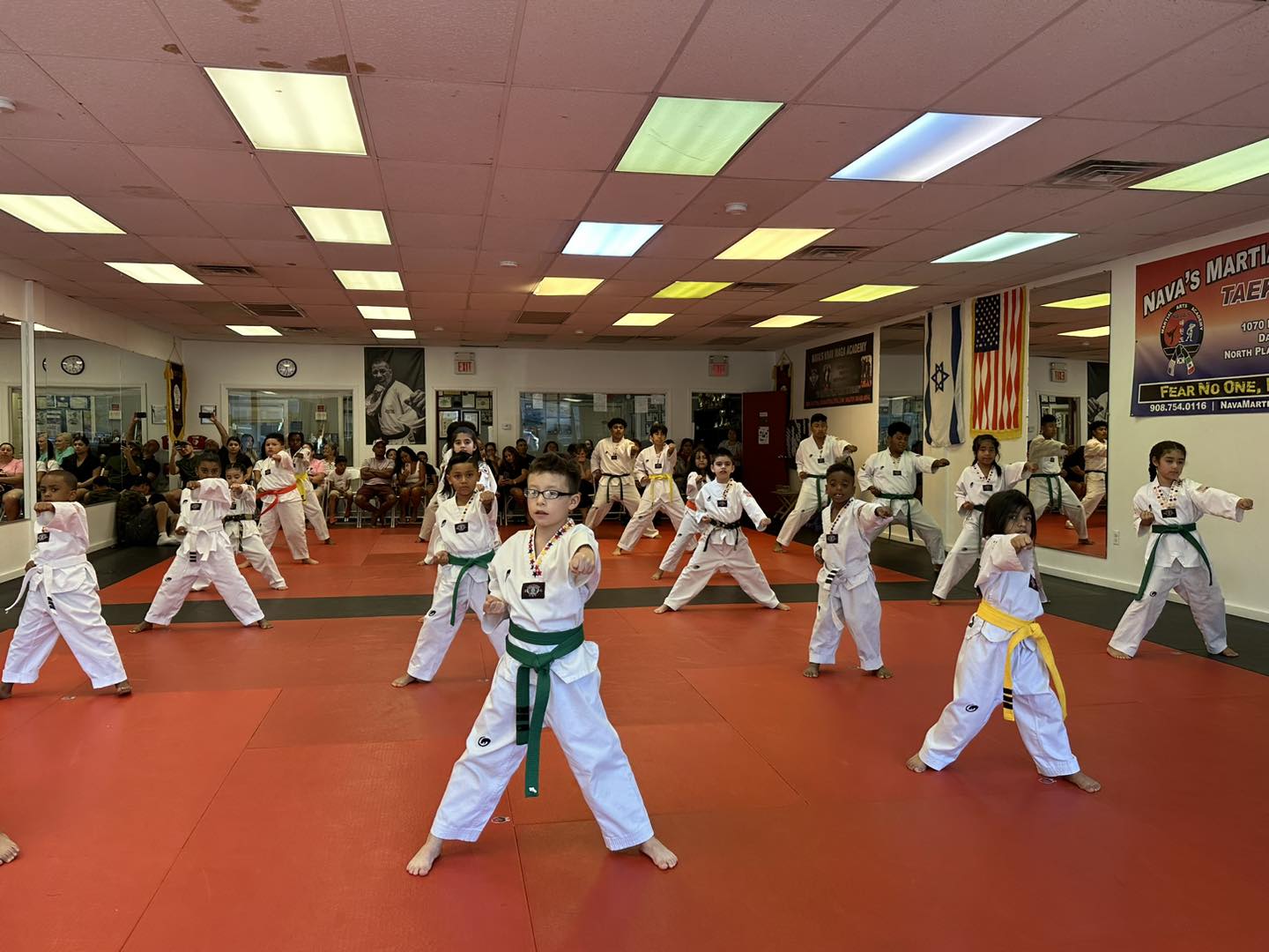 Kids Taekwondo curriculum at Nava's Martial Arts Academy