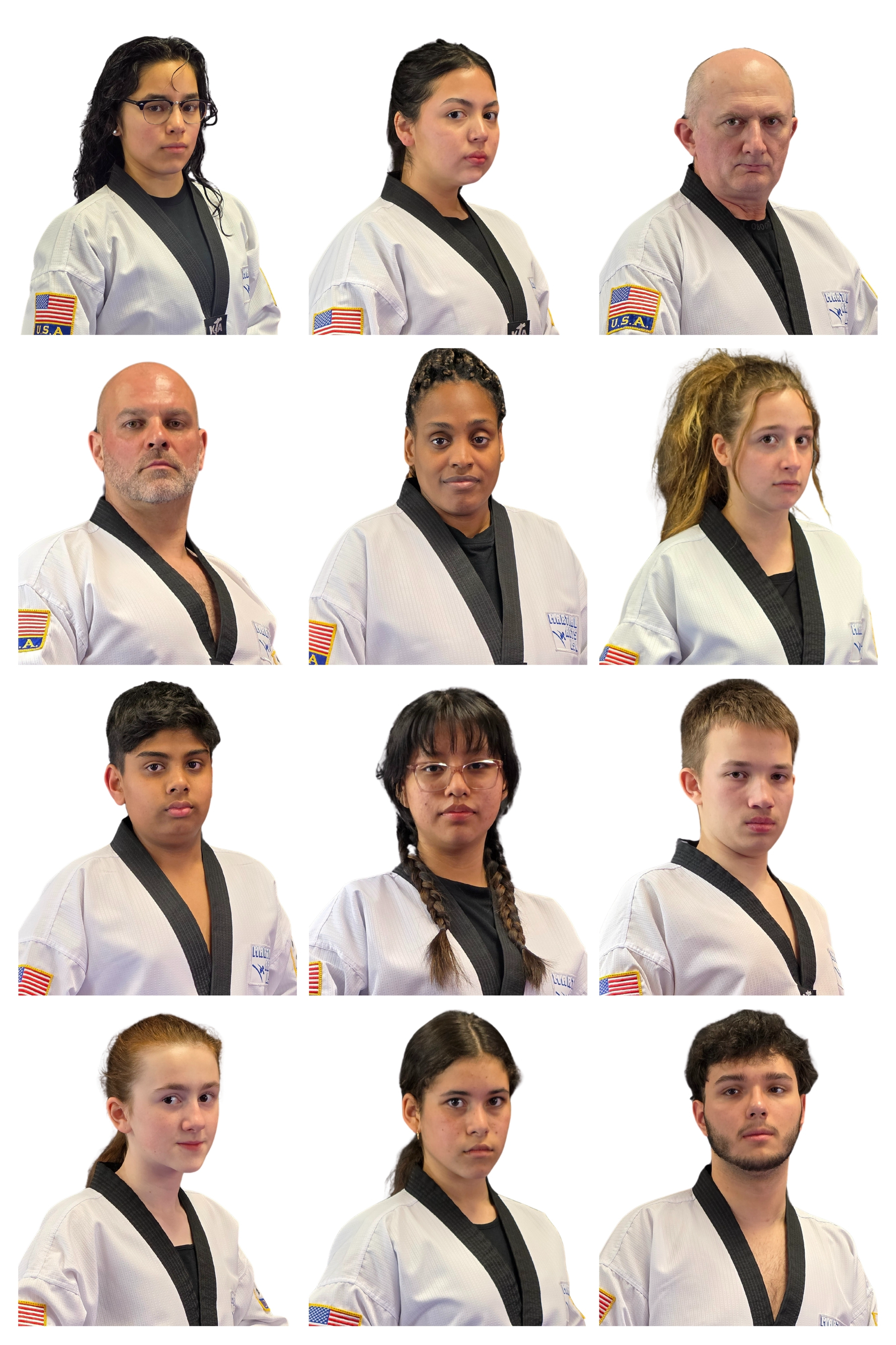 Black Belt instructors of Martial Arts USA of IL