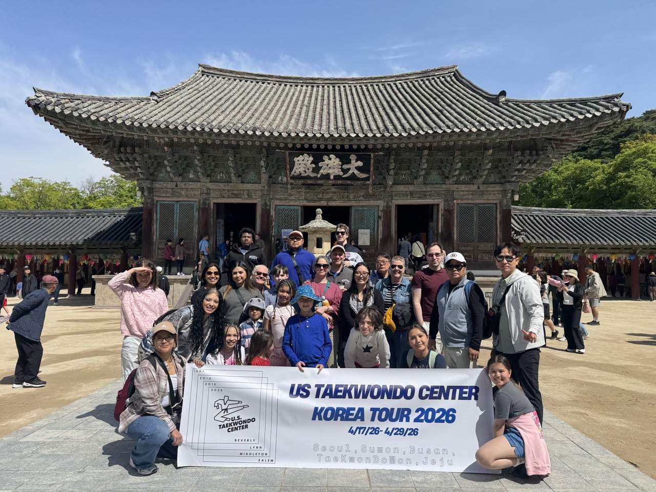 Students from Beverly, Lynn, and Middleton coming together as one family in Korea