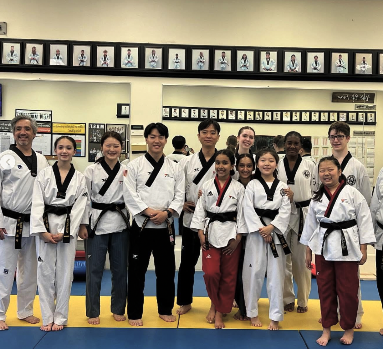 Teen Taekwondo sparring at Middleton U.S. Taekwondo