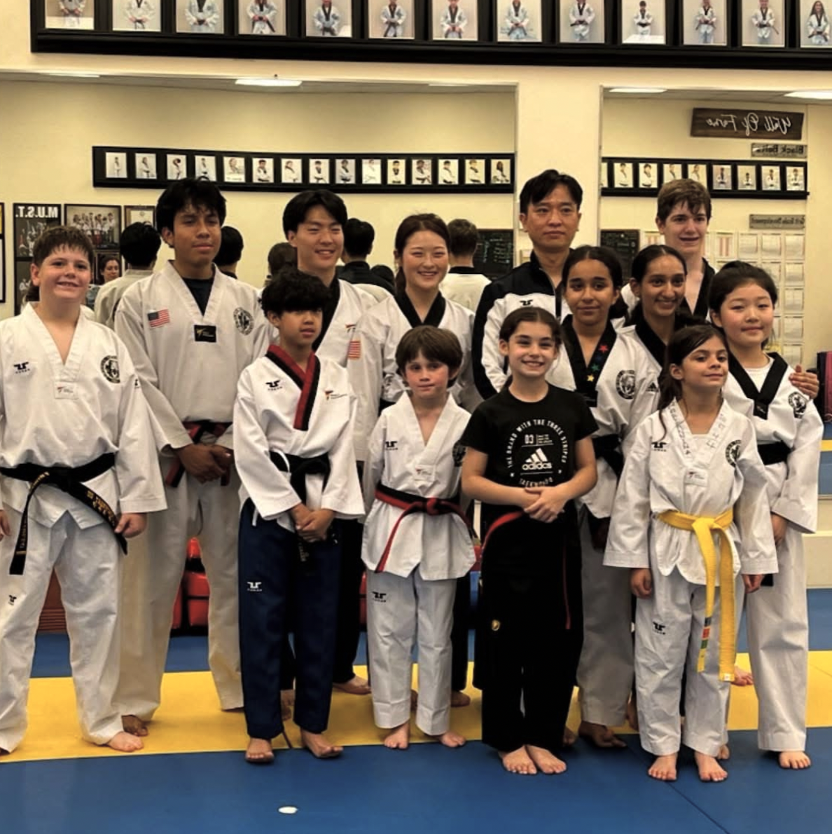 Teen and adult martial arts training at Middleton U.S. Taekwondo