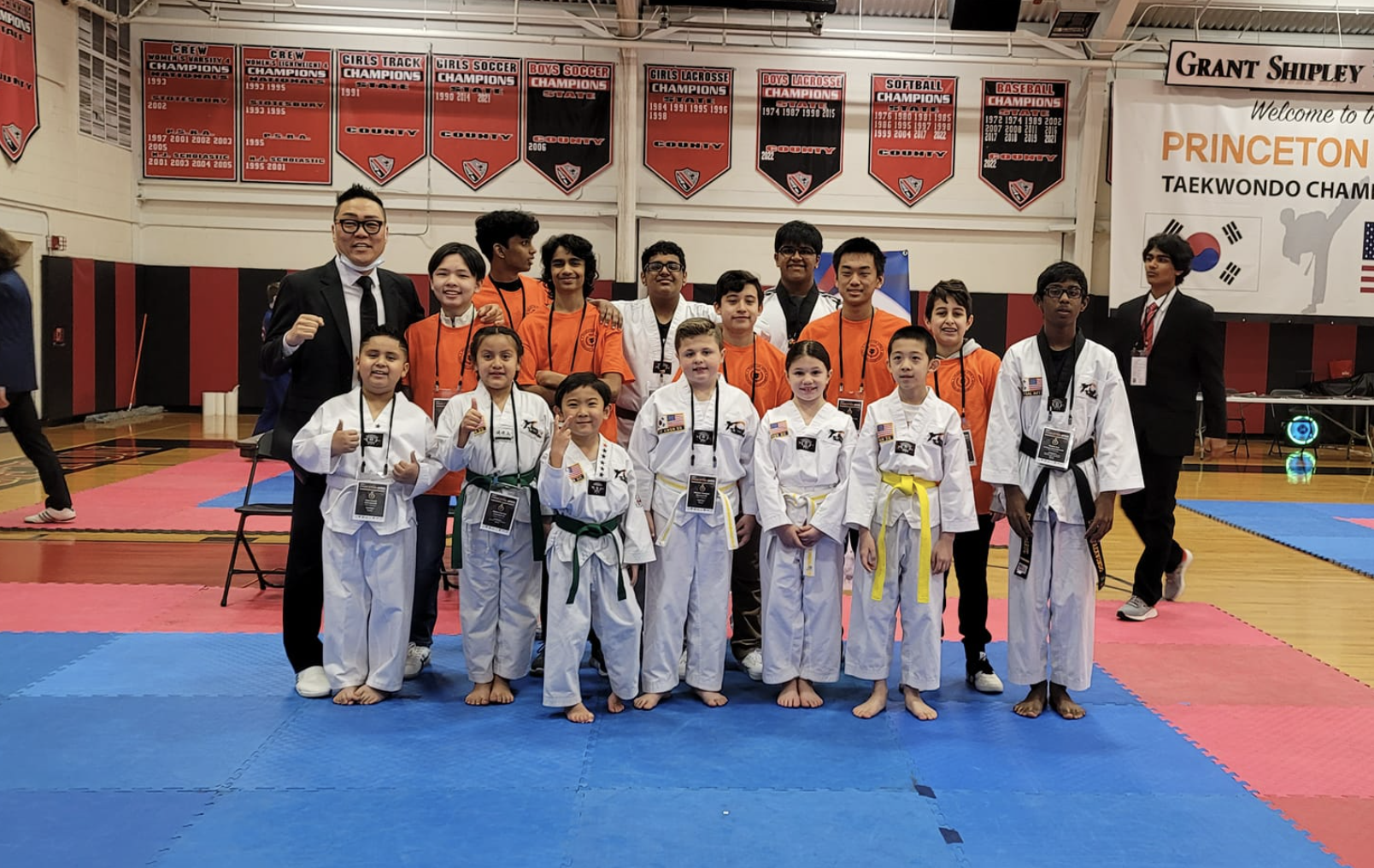 Beginner Taekwondo class at Dream Taekwondo in Raritan, NJ
