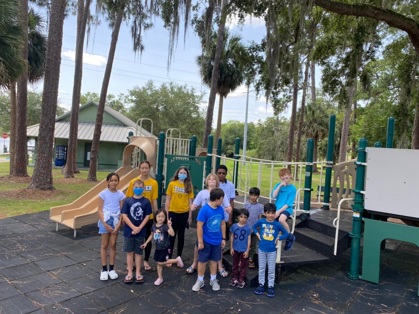 After school kids enjoying activities at United Tiger Martial Arts in Sanford, FL