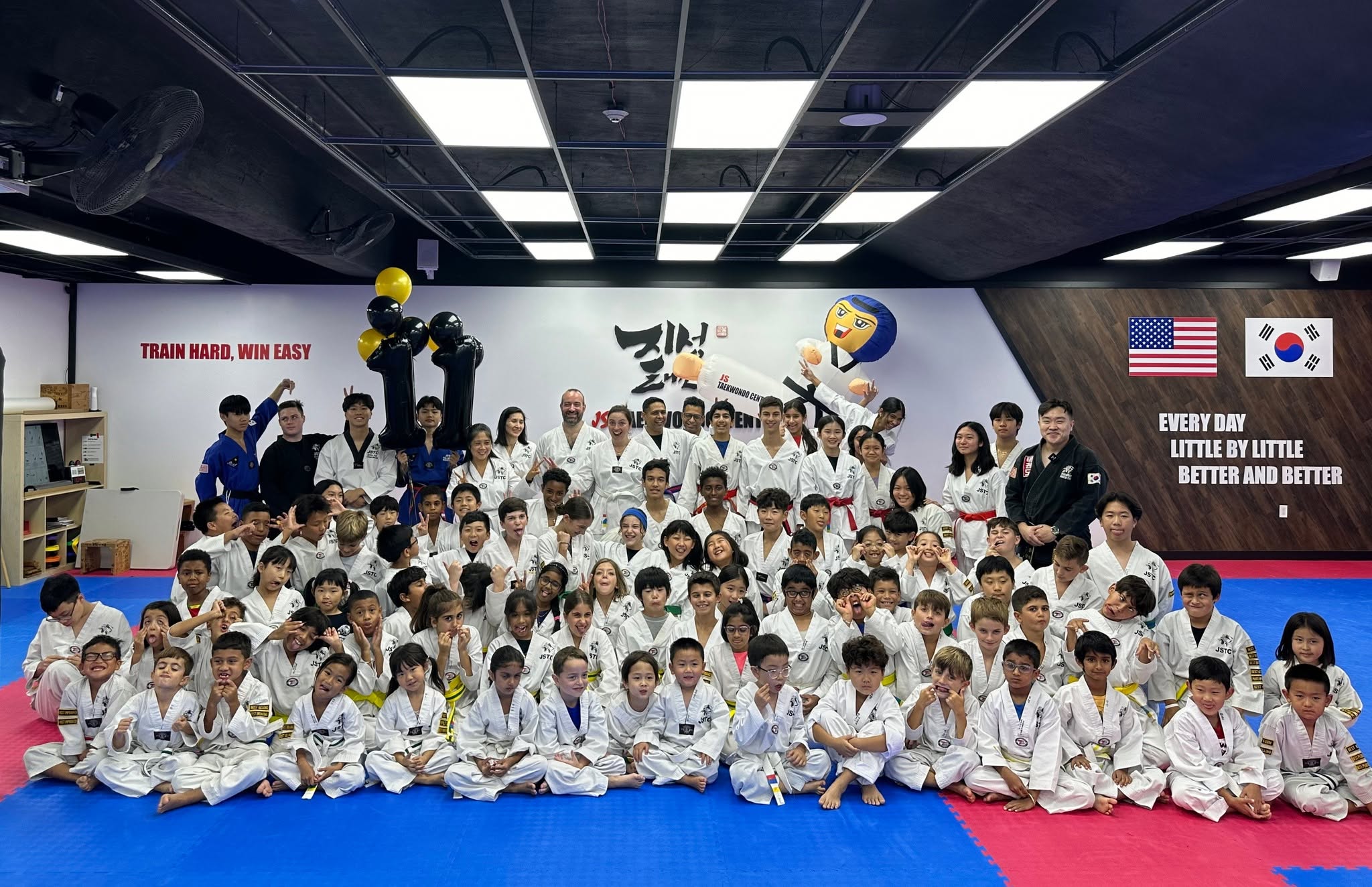 JS Taekwondo Center students