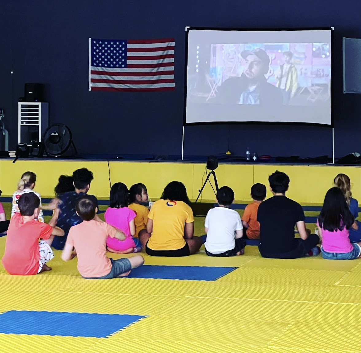 Kids enjoying a Parents' Night Out event