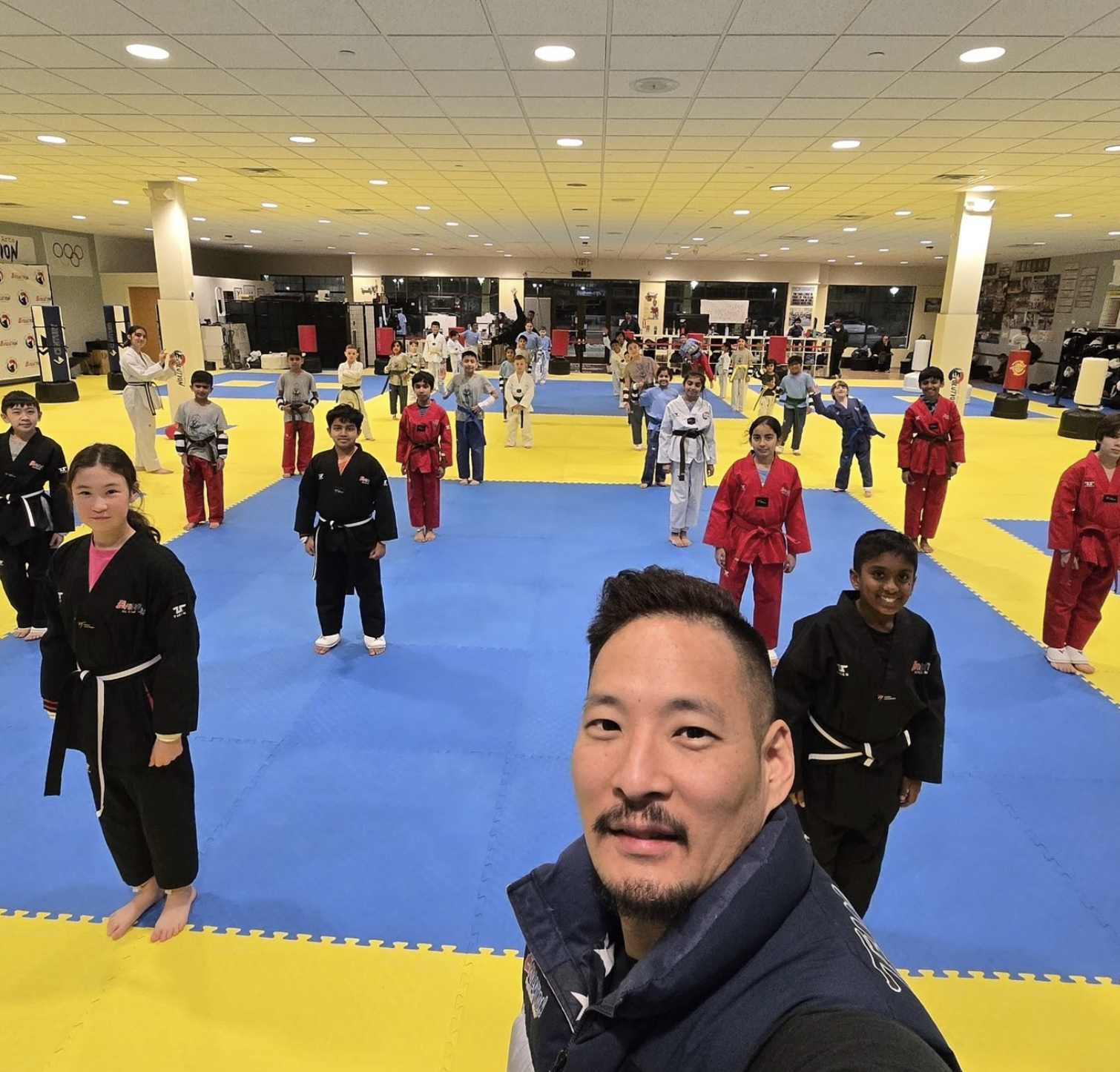 Summer camp group at Evolution Martial Arts