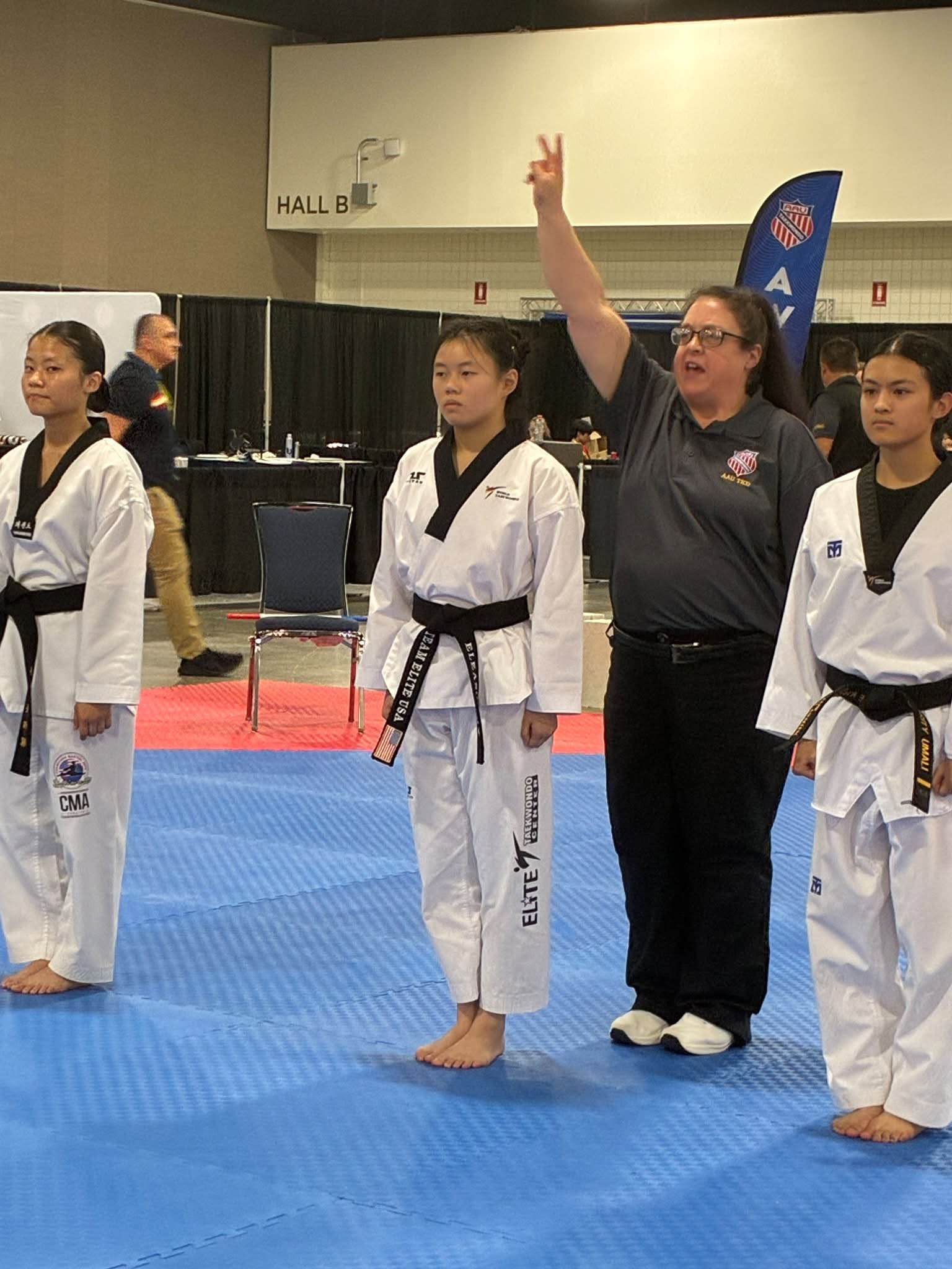 Results announced in the Sport Poomsae division