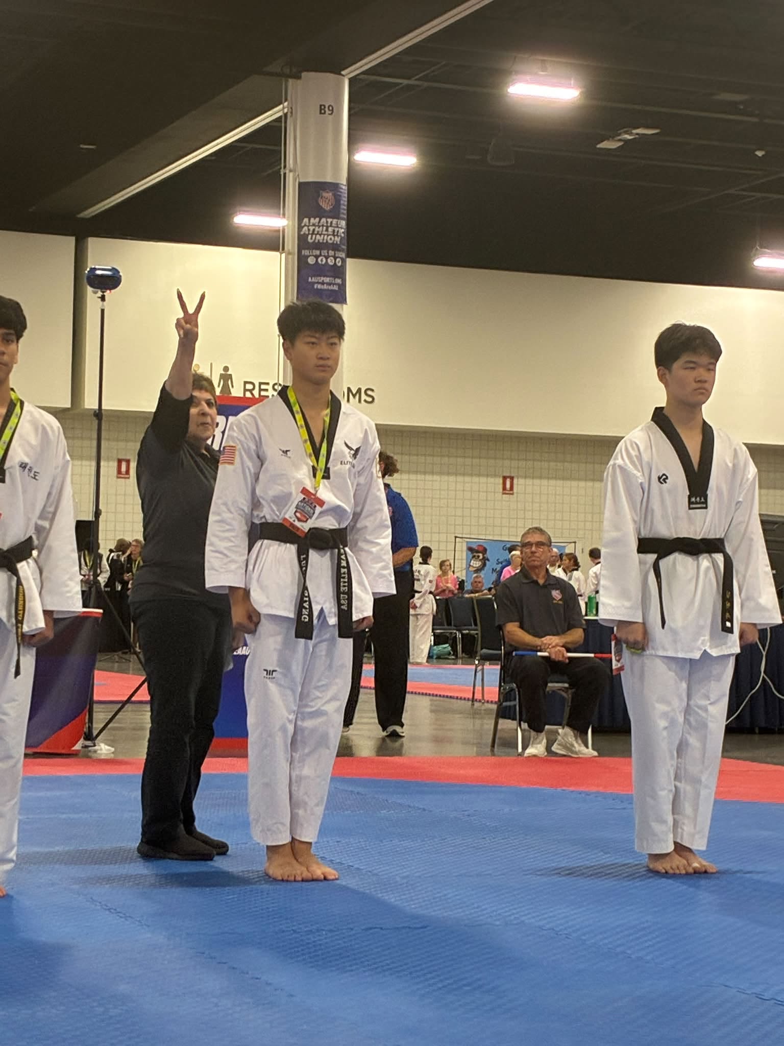 Results announced in the Traditional Poomsae division