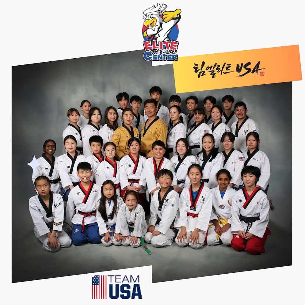 Team Elite USA - Cupertino Elite Taekwondo Center students and masters