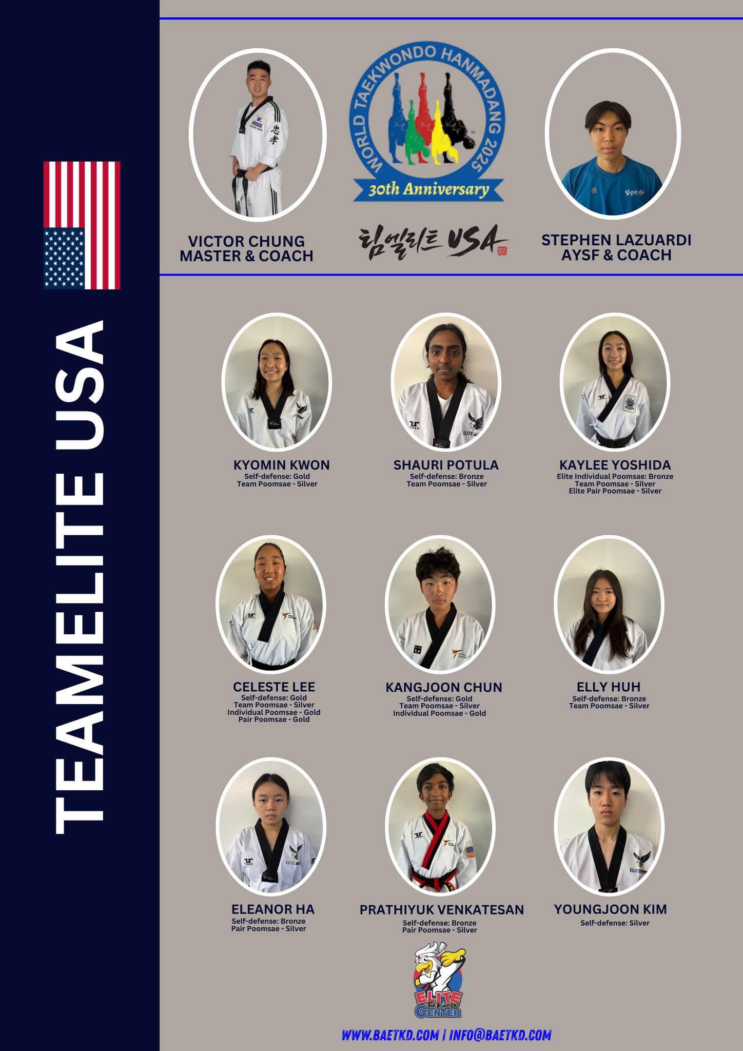 Team Elite USA at World Hanmadang